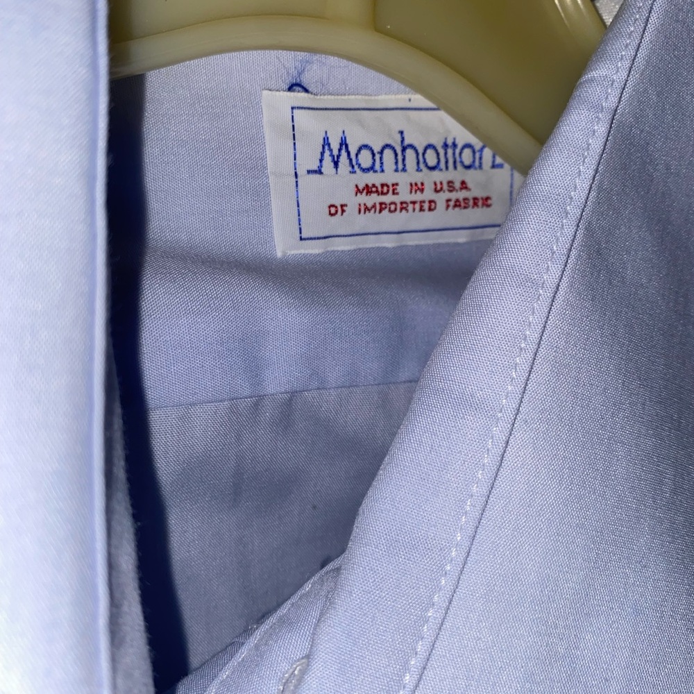 Baby blue man shirt